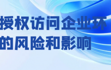 未授权访问企业环境的风险和影响